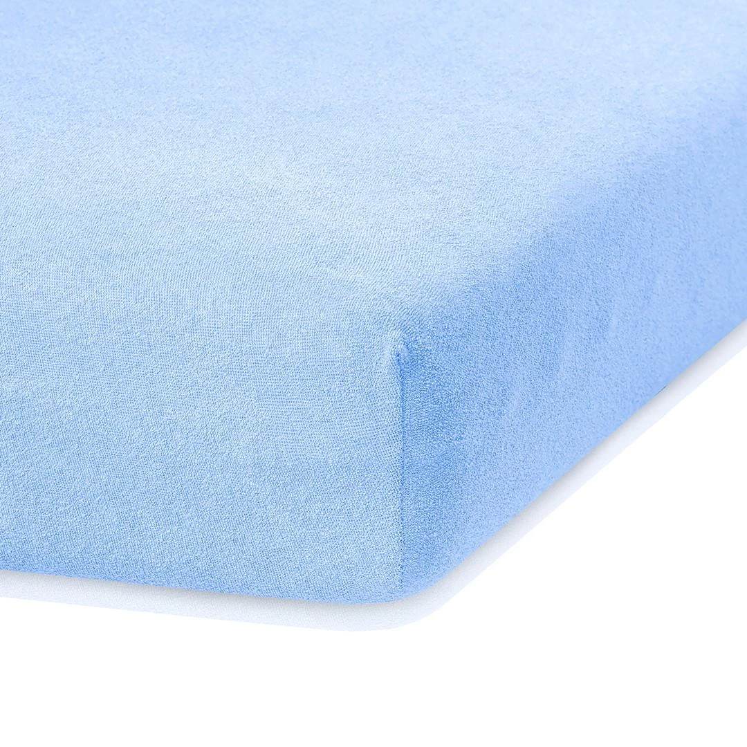 AmeliaHome Paklodė su guma šviesiai mėlyna 160–180x200+30 AH RUBY