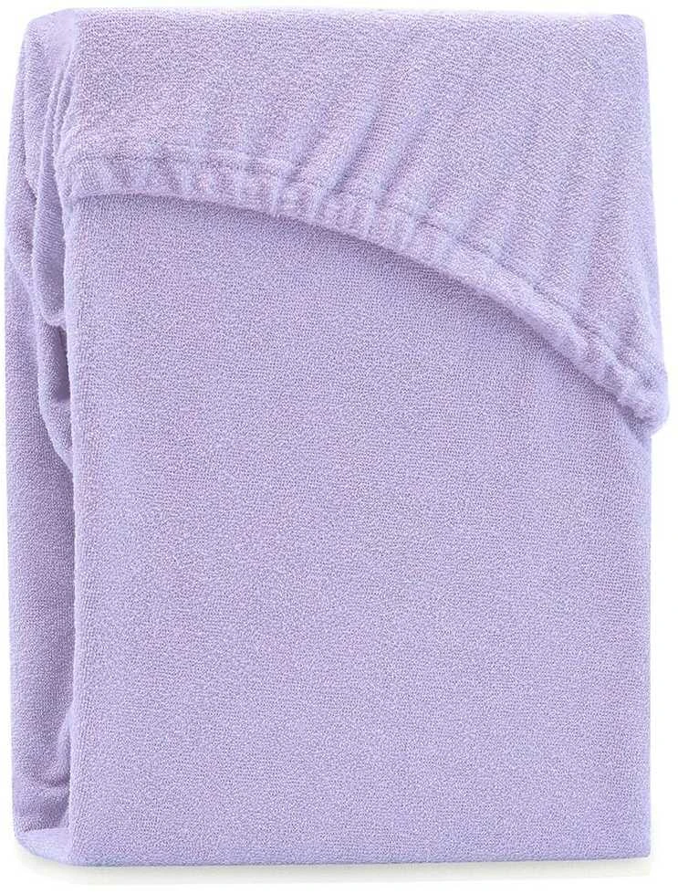AmeliaHome Paklodė su guma 140-160x200+30 šviesiai violetinė AH RUBY