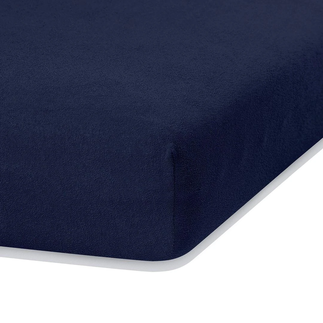 AmeliaHome Paklodė 180–200×200+30 tamsiai mėlyna AH RUBY