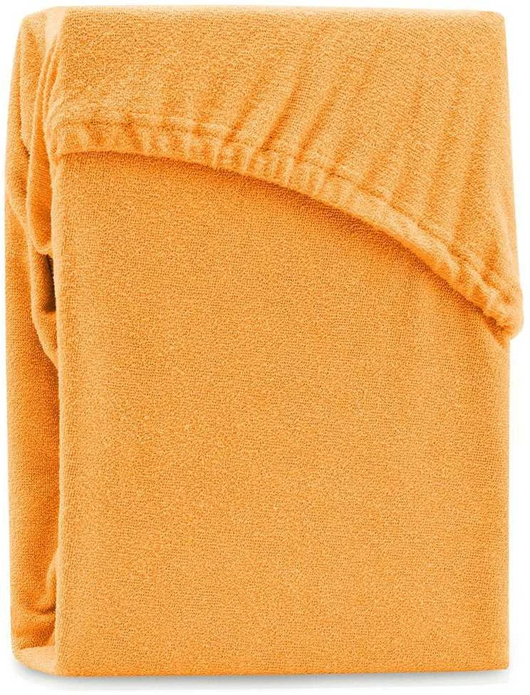 AmeliaHome Paklodė su guma 100–120×200+30 oranžinė AH RUBY