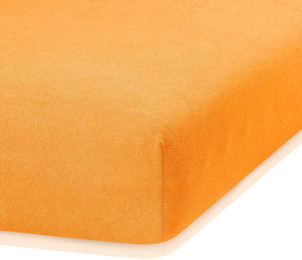 AmeliaHome Paklodė su guma oranžinė 80–90x200+30 AH RUBY