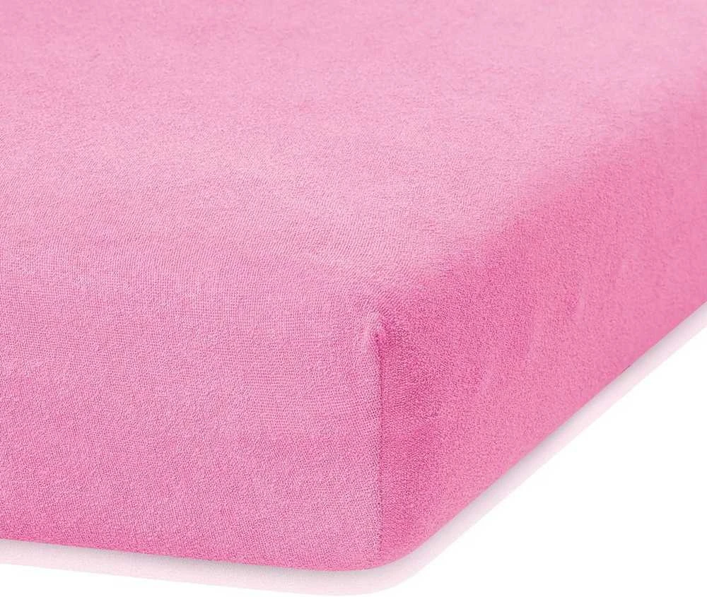AmeliaHome Paklodė su guma 100–120x200+30 rožinė AH