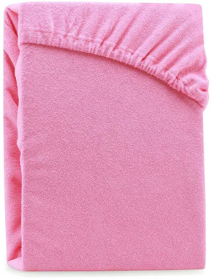 AmeliaHome Paklodė su guma 100–120x200+30 rožinė AH