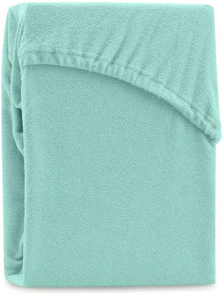 AmeliaHome Paklodė su guma 160–180×200+30 cm mėtinės spalvos AH RUBY
