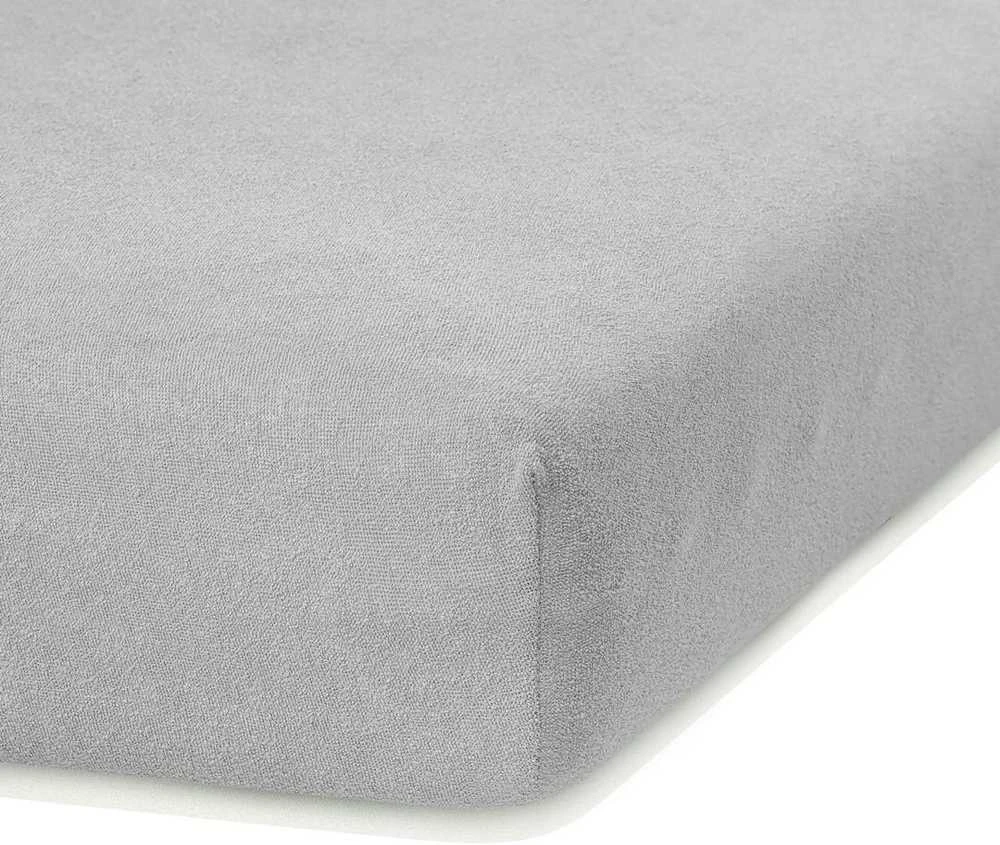 AmeliaHome Paklodė su guma 140-160x200+30 sidabrinė AH RUBY