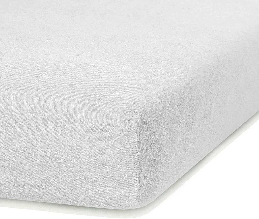 AmeliaHome Paklodė su guma balta 100–120×200+30 AH RUBY