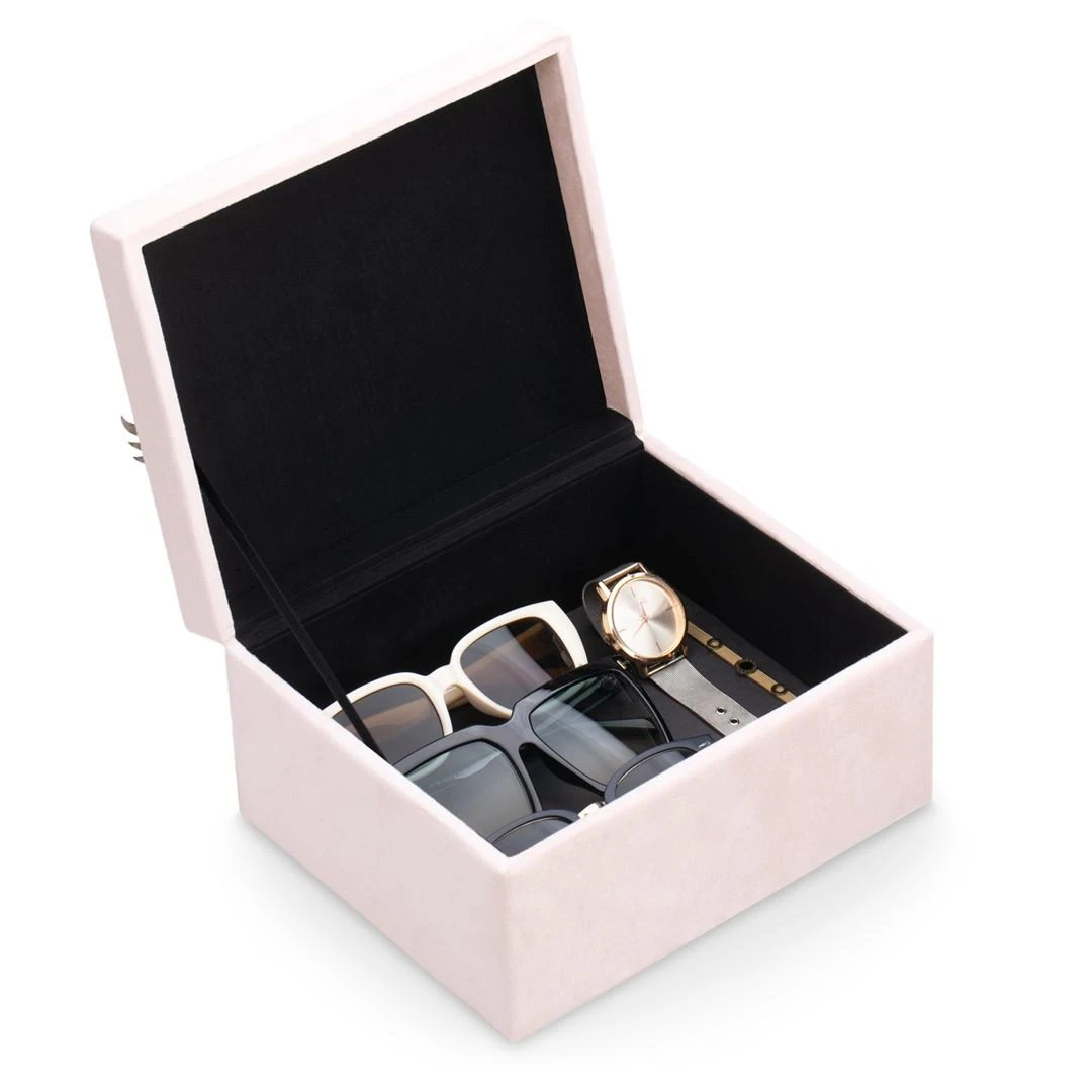AmeliaHome JEWELRY BOX/AH/LASHES/POWDER Rožinis/14X9