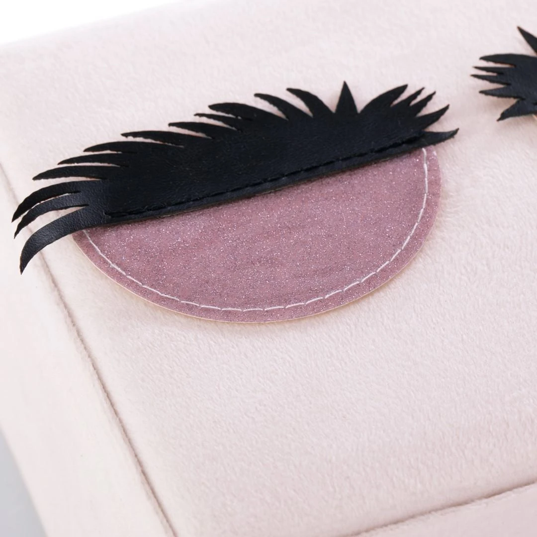 AmeliaHome JEWELRY BOX/AH/LASHES/POWDER Rožinis/14X9