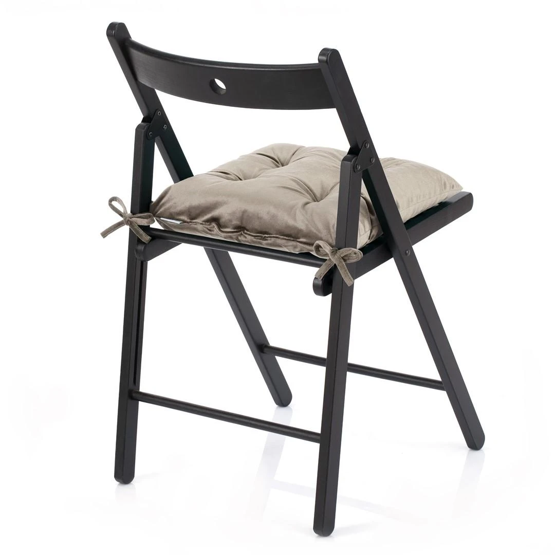 AmeliaHome Kėdės pagalvėlė 40×40 smėlio spalvos AH Aleksa