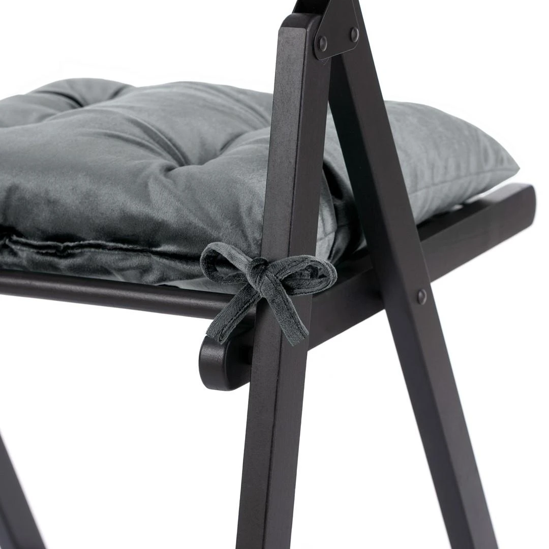 AmeliaHome Pagalvėlė 40×40 cm tamsiai pilka Aleksa