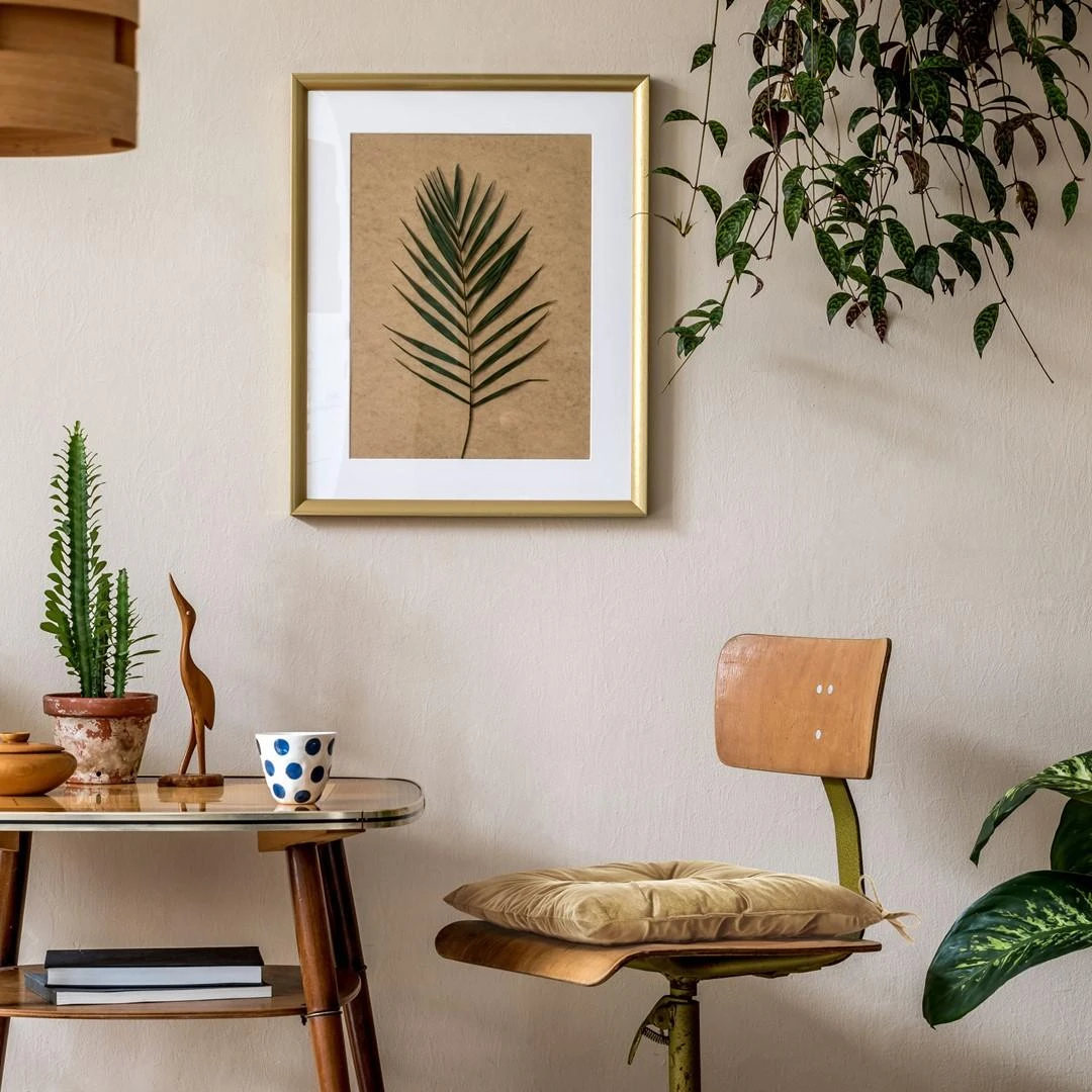 AmeliaHome Kėdės pagalvėlė 40×40 cm garstyčių spalvos AH ALEKSA