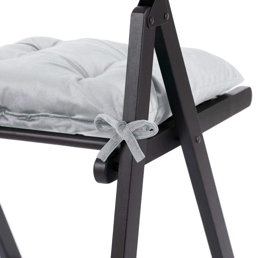 AmeliaHome Pagalvėlė kėdei 40×40 sidabrinė Aleksa