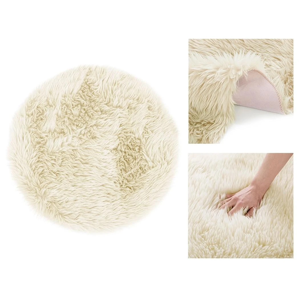 AmeliaHome KILIMAS / AH / DOKKA / BEIGE / R90