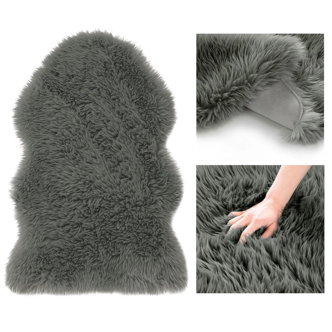 AmeliaHome KILIMAS / AH / DOKKA / DARKGREY / S75x150