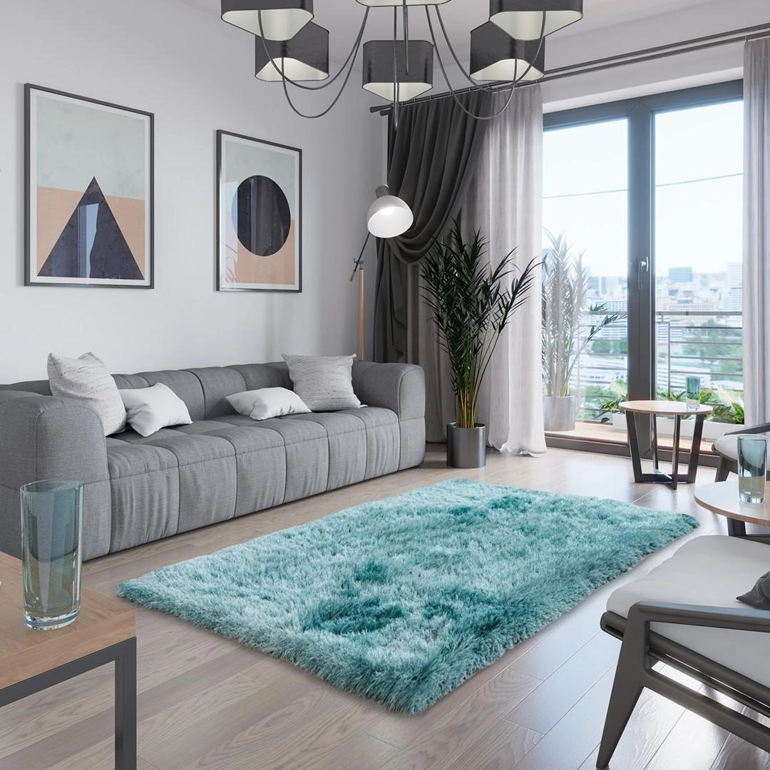AmeliaHome KILIMAS/AH/FLORO/Mėlynas/50x80