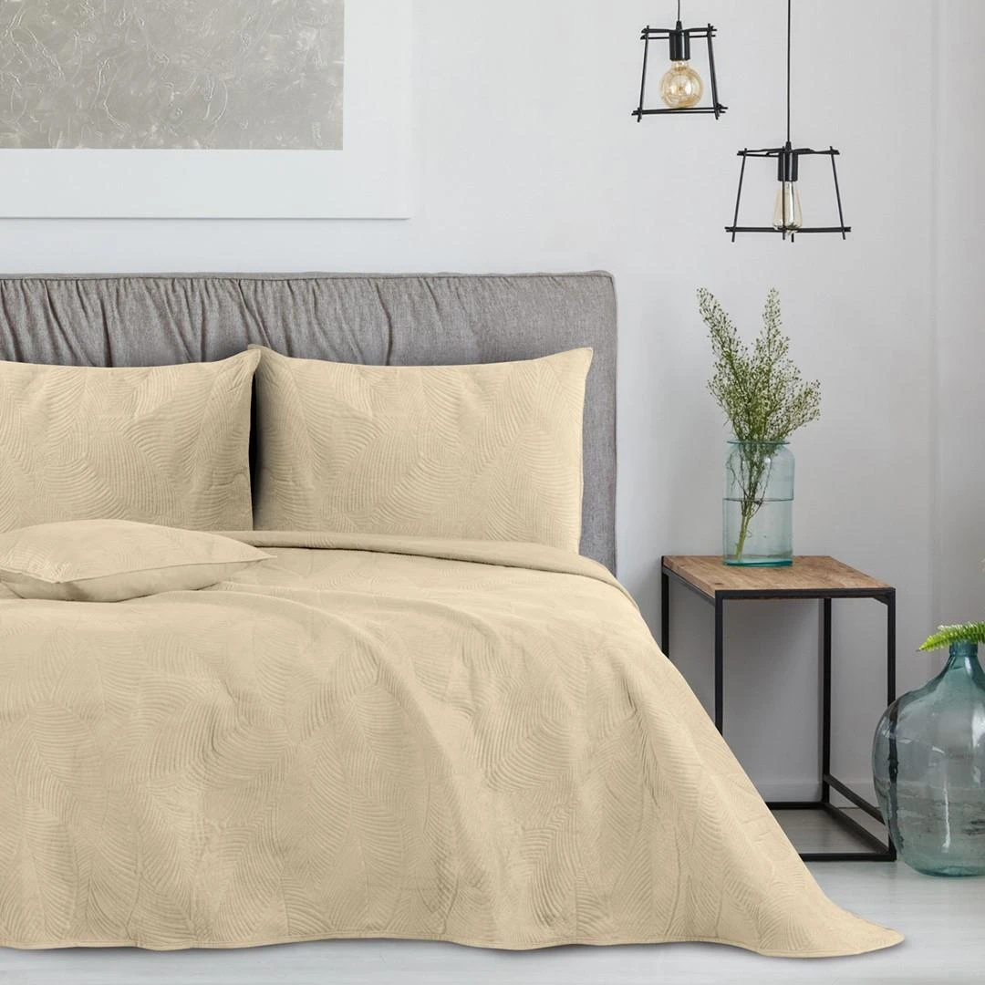 Lovatiesė AmeliaHome PALSHA 170x210 cm, spalva: kapučino