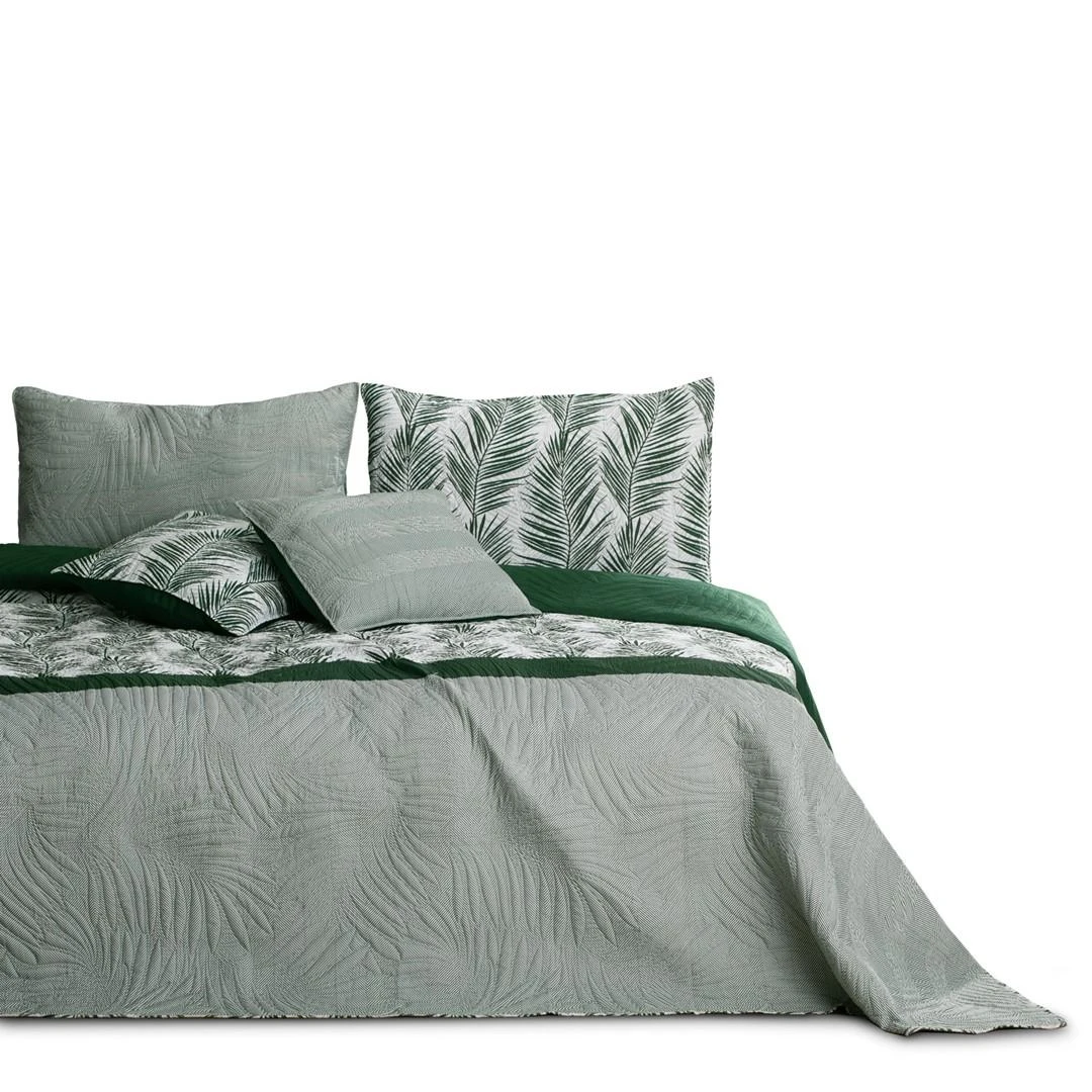 AmeliaHome Lovatiesė 170 × 210 cm, butelių žalios spalvos