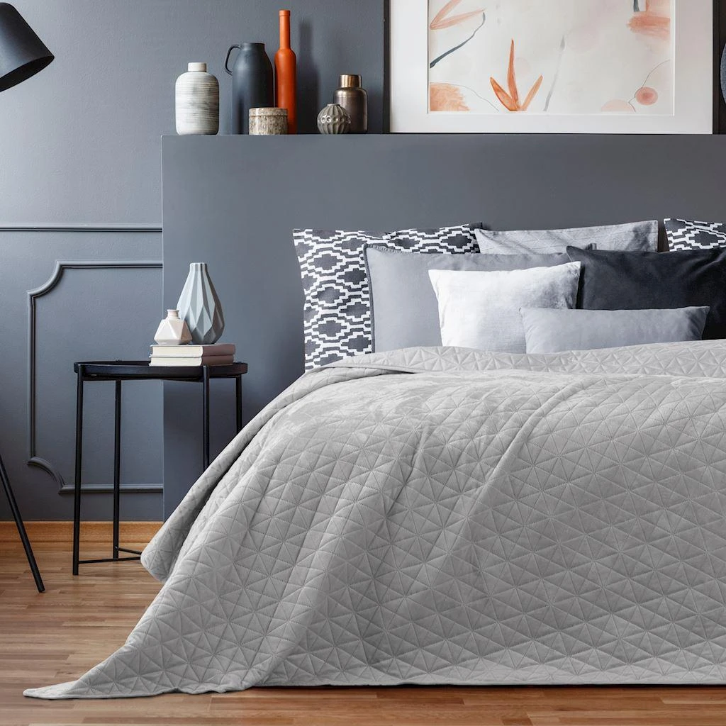 AmeliaHome Lovatiesė 260 × 280 cm AH Sidabrinis