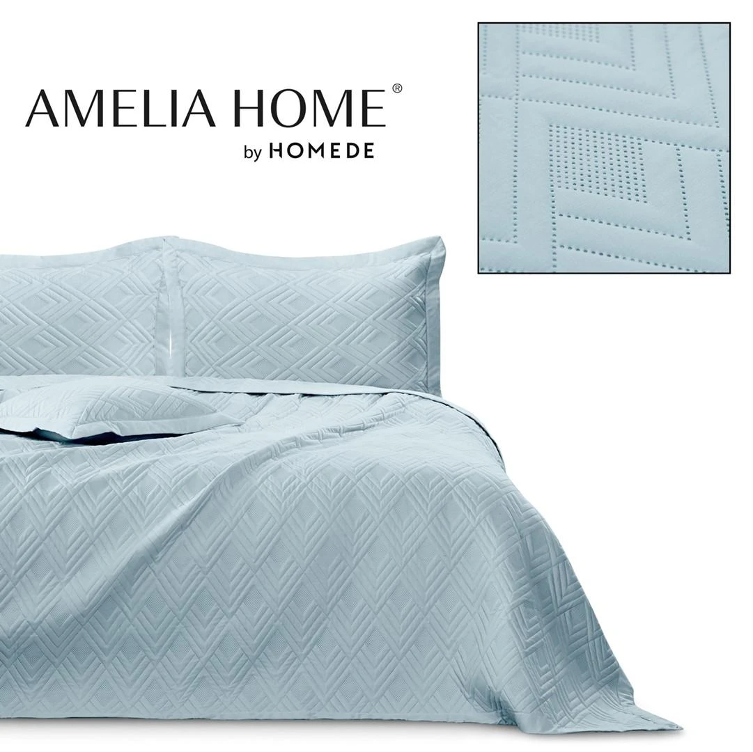 AmeliaHome Lovatiesė 260 × 280 cm, mėlynos spalvos