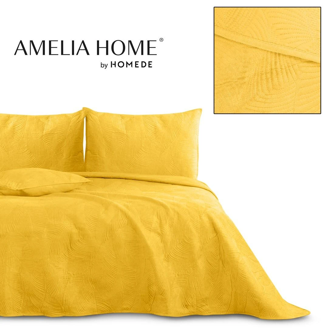 Lovatiesė AmeliaHome PALSHA 170x270 cm, spalva: aukso