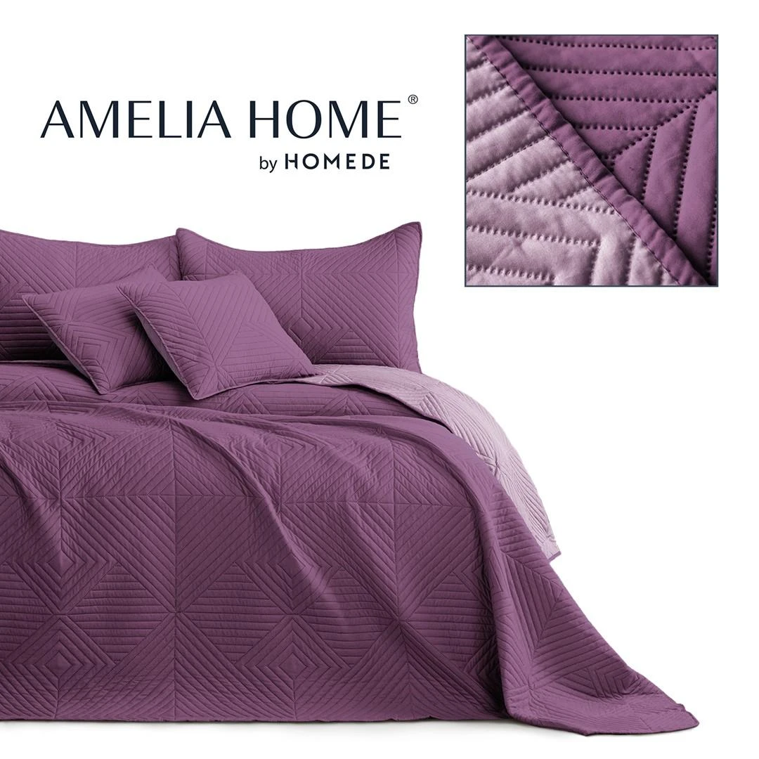 AmeliaHome Lovatiesė 260 × 280 cm, violetinės spalvos