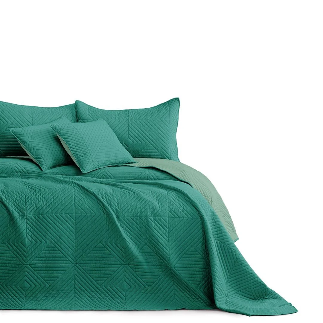 AmeliaHome Lovatiesė 260 × 280 cm, žalios spalvos
