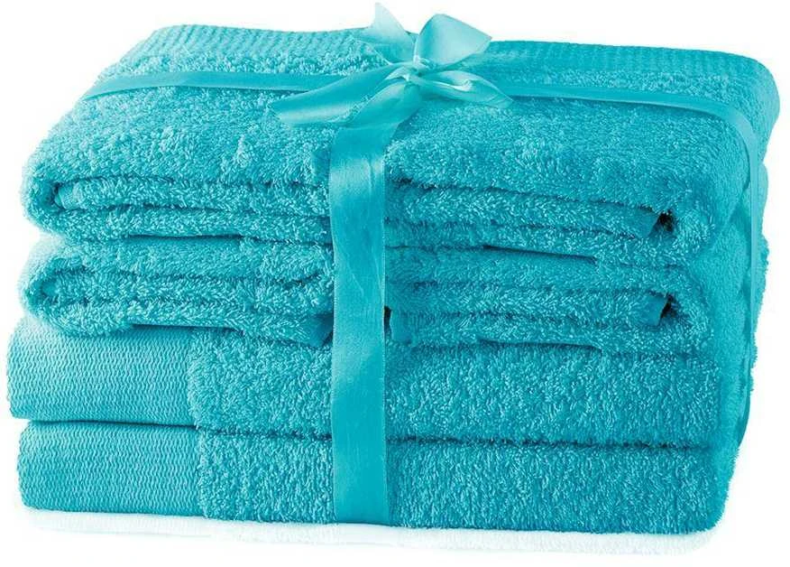 Rankšluostis AmeliaHome Rankšluosčių komplektas 2 vnt. 70 × 140 cm ir 4 vnt. 50 × 100 cm AH AMARI TUR