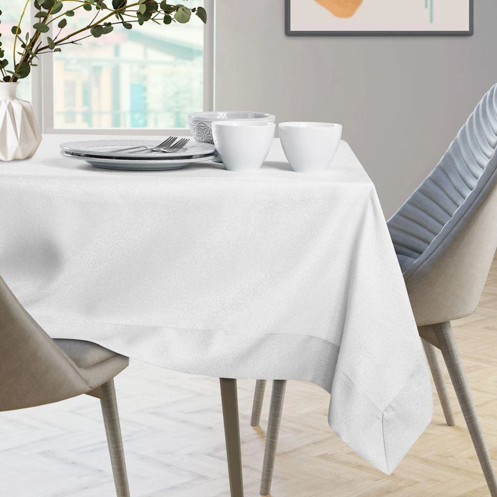 Balta staltiesė EMPIRE 110 x 140 cm (AmeliaHome)