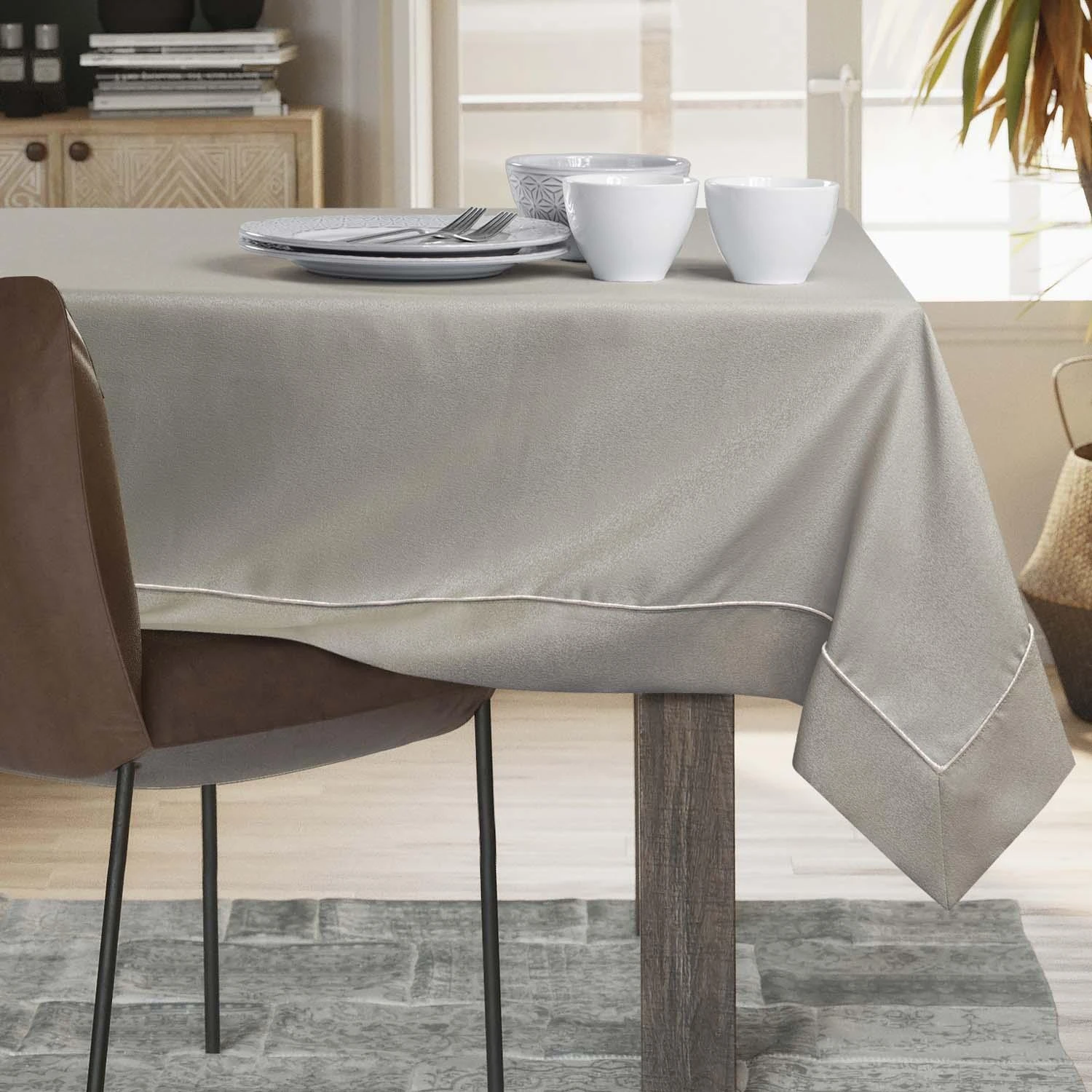 AmeliaHome Staltiesė cappuccino 140×500 cm