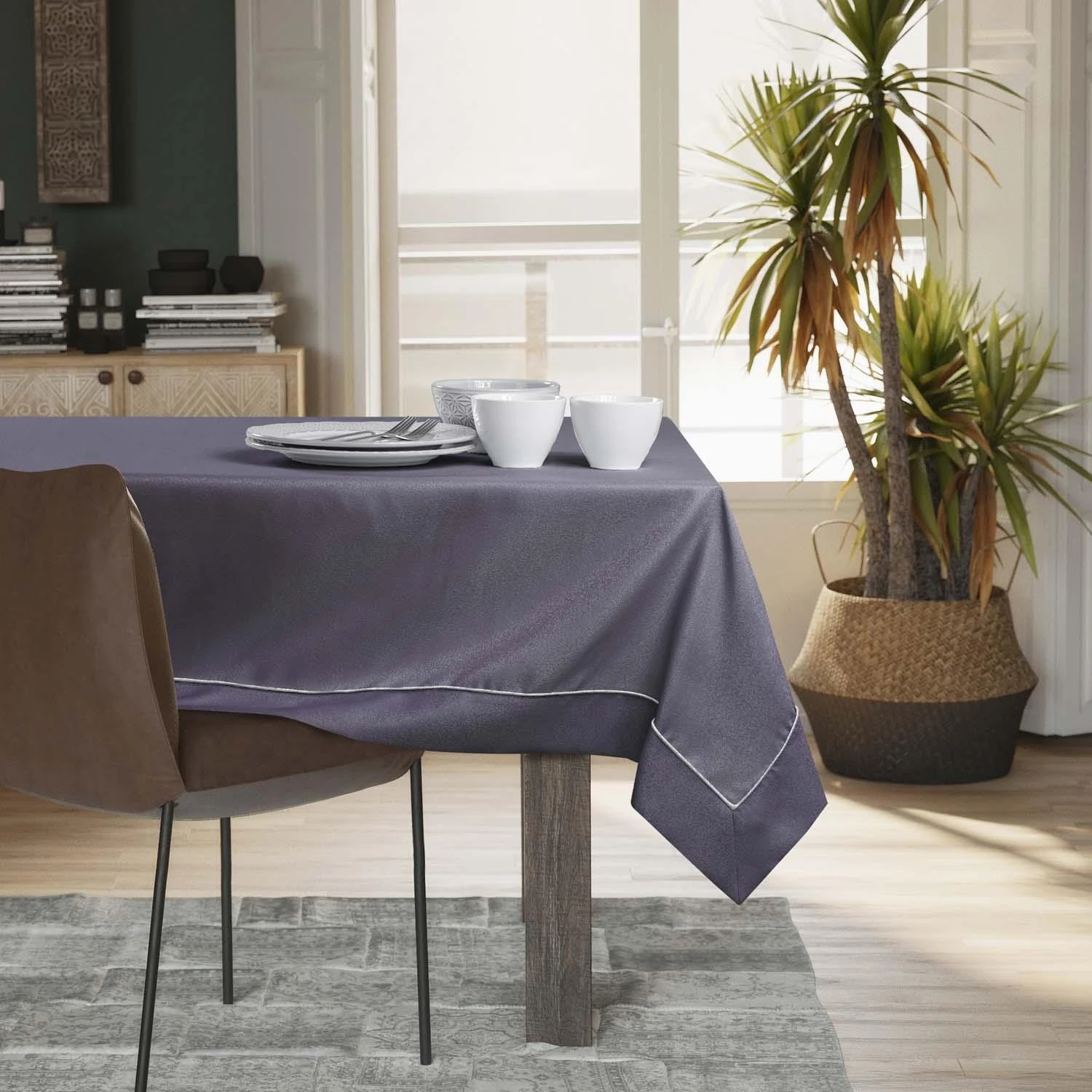 Flhf Staltiesė EMPIRE violetinė 140×320 cm