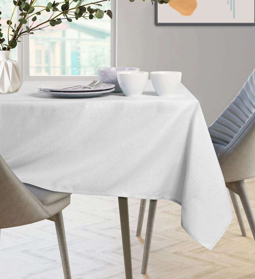 Balta staltiesė EMPIRE rinkinys 115x250 + 30x250, AmeliaHome