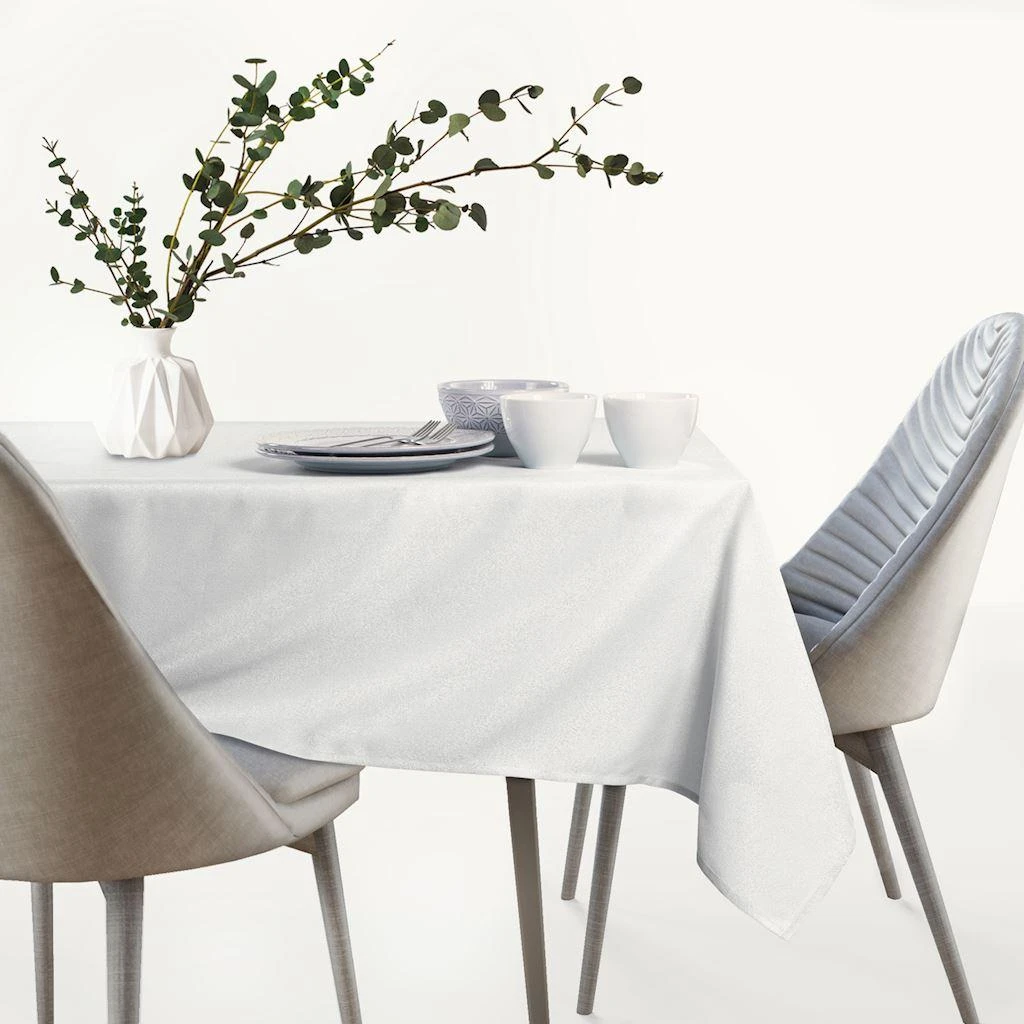 Balta staltiesė EMPIRE rinkinys 115x250 + 30x250, AmeliaHome