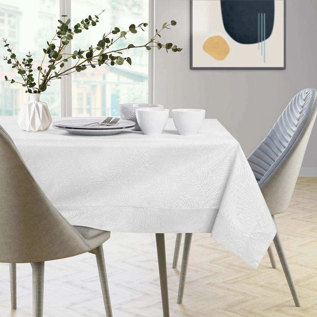 Staltiesė 130×130 cm balta AmeliaHome