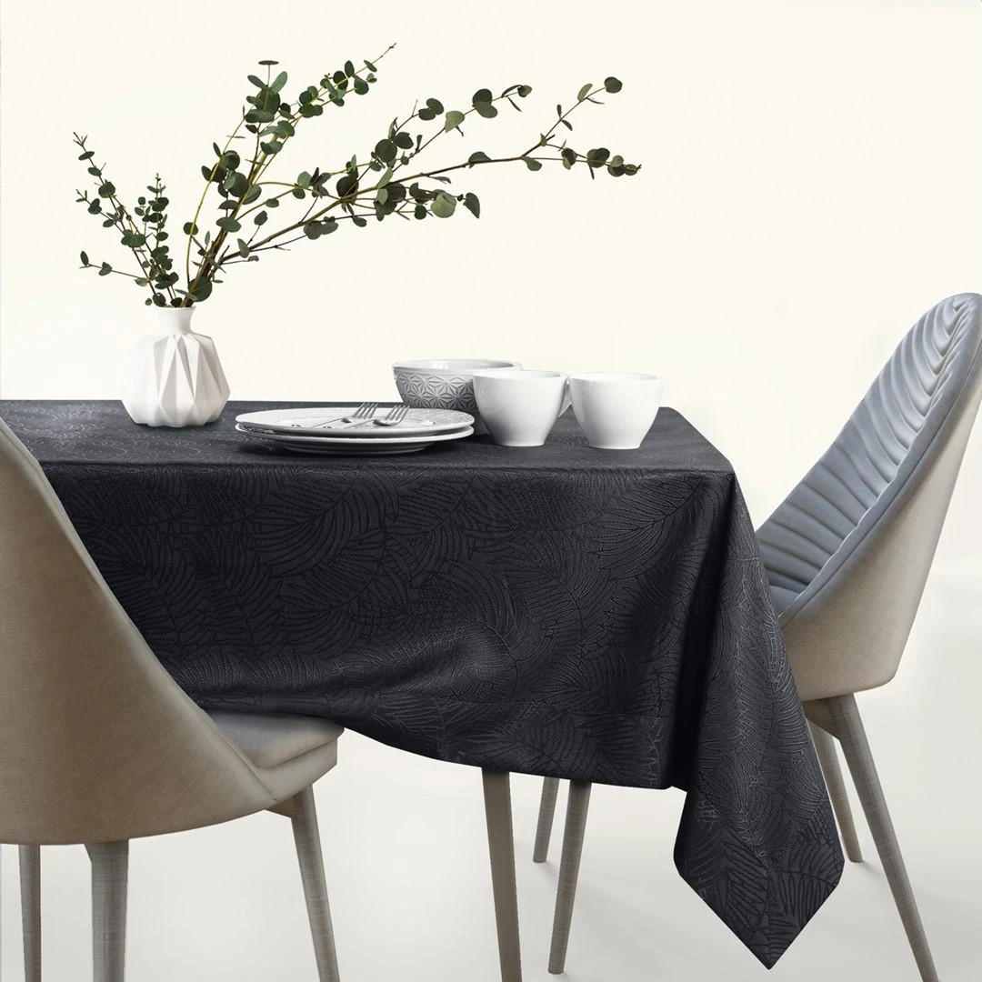 Staltiesė juoda GAIA 140×320 AmeliaHome