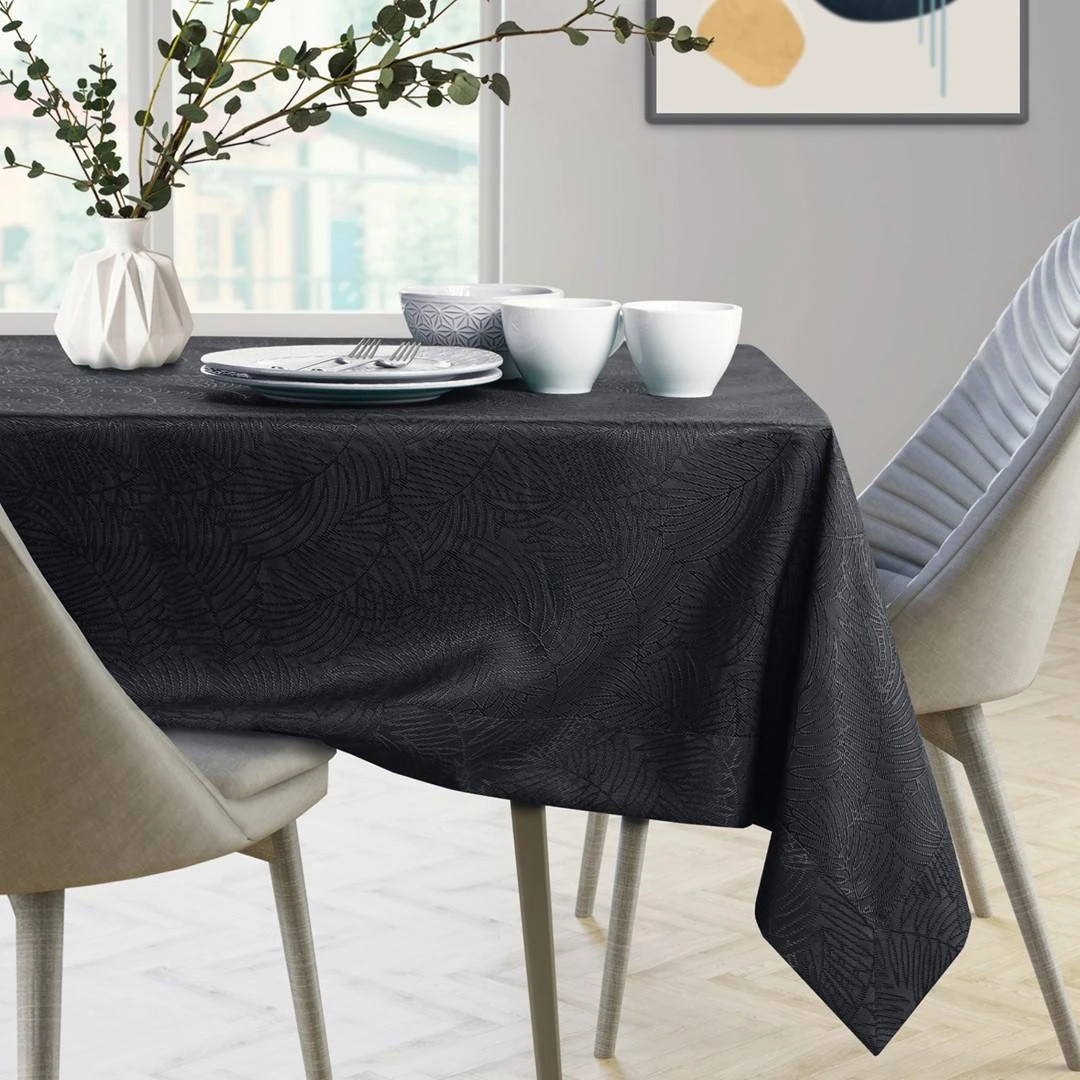 Staltiesė juoda GAIA 140x400 AmeliaHome