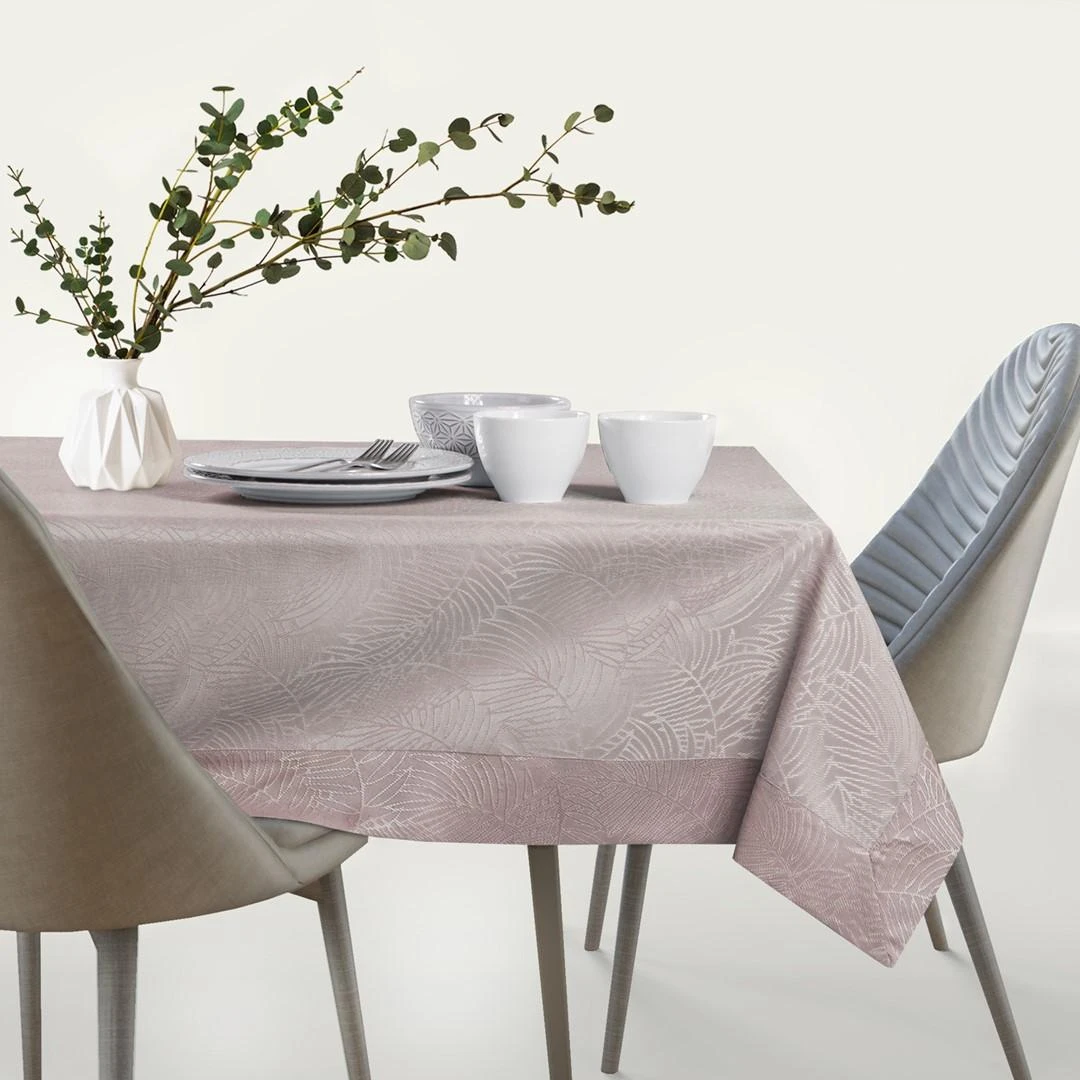 AmeliaHome Staltiesė GAIA pudros rožinė 140×450 cm