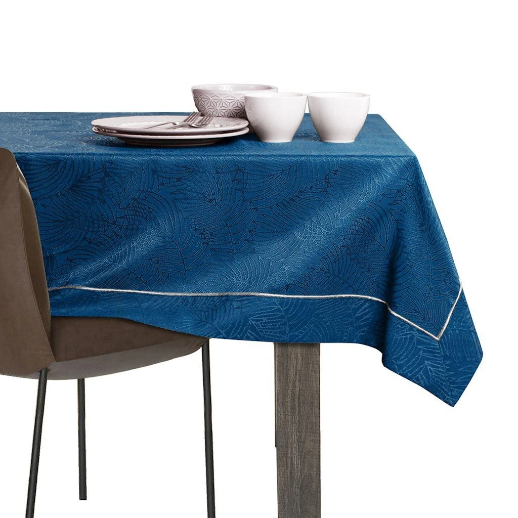 AmeliaHome Indigo spalvos staltiesė GAIA 110×180 cm