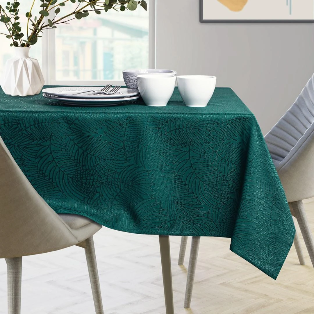 Staltiesė 140×200 cm butelkine žalia AmeliaHome