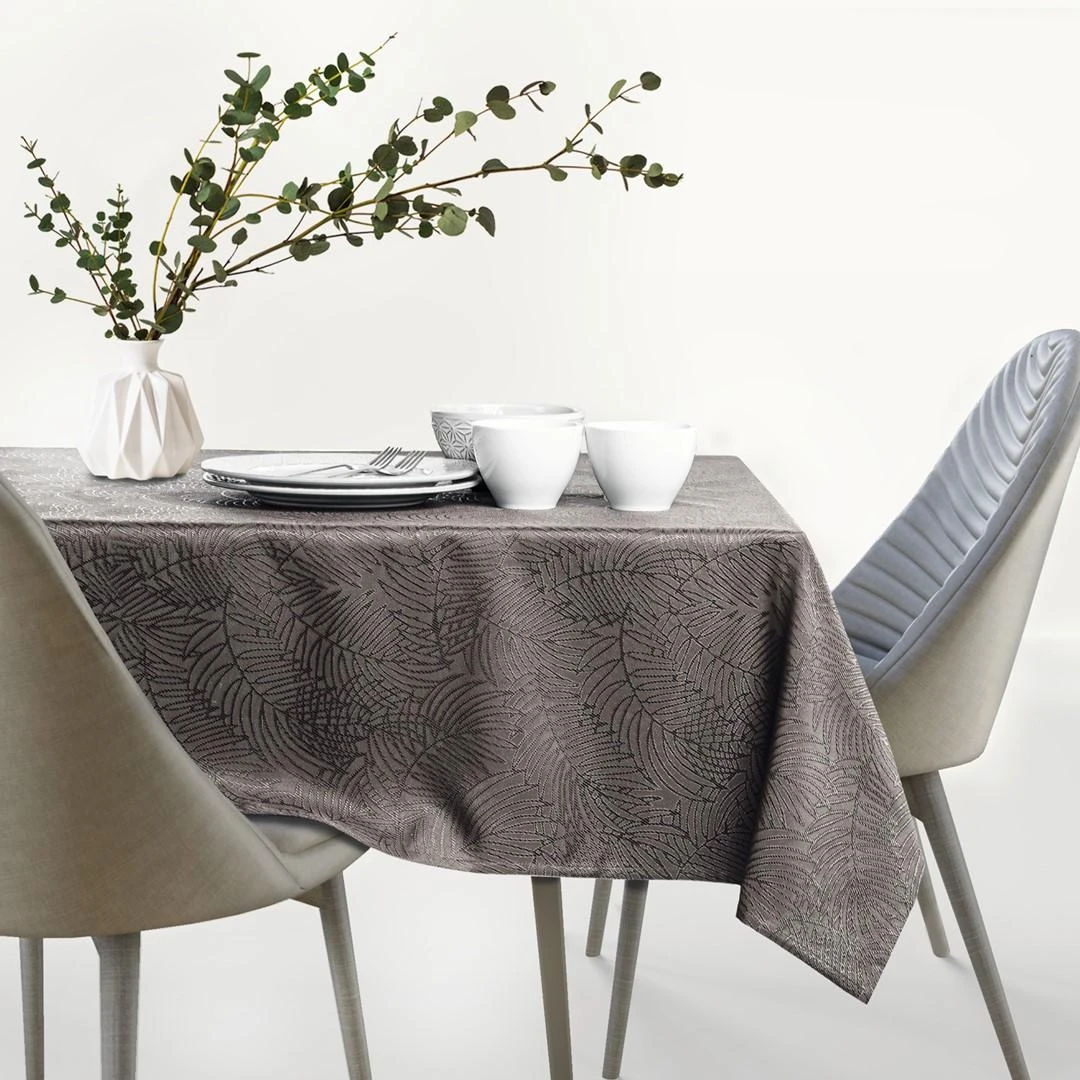 AmeliaHome Staltiesė 120×120 cm kakavinės spalvos AH GAIA HMD