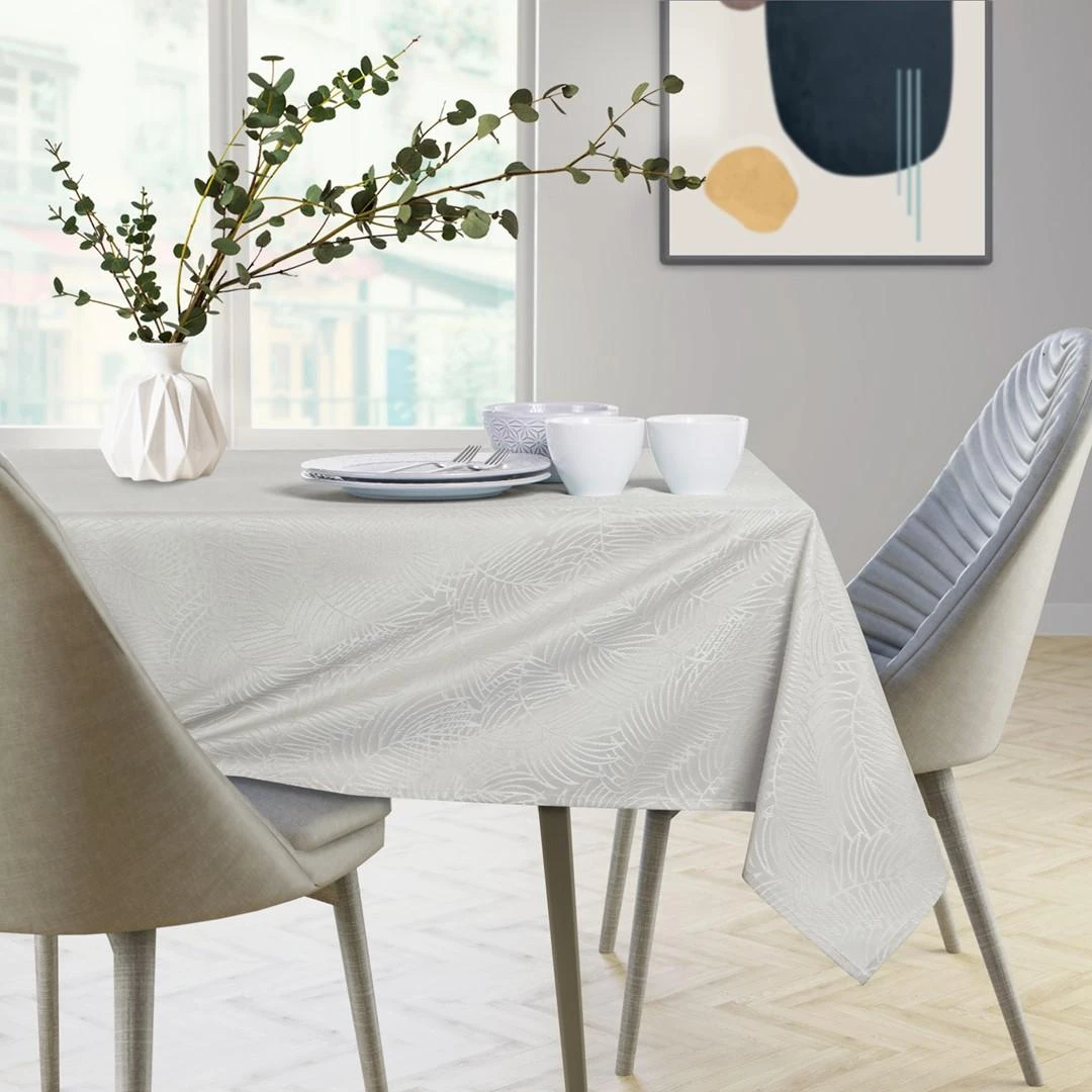 AmeliaHome Staltiesė 130×180 cm kreminės spalvos AH GAIA HMD