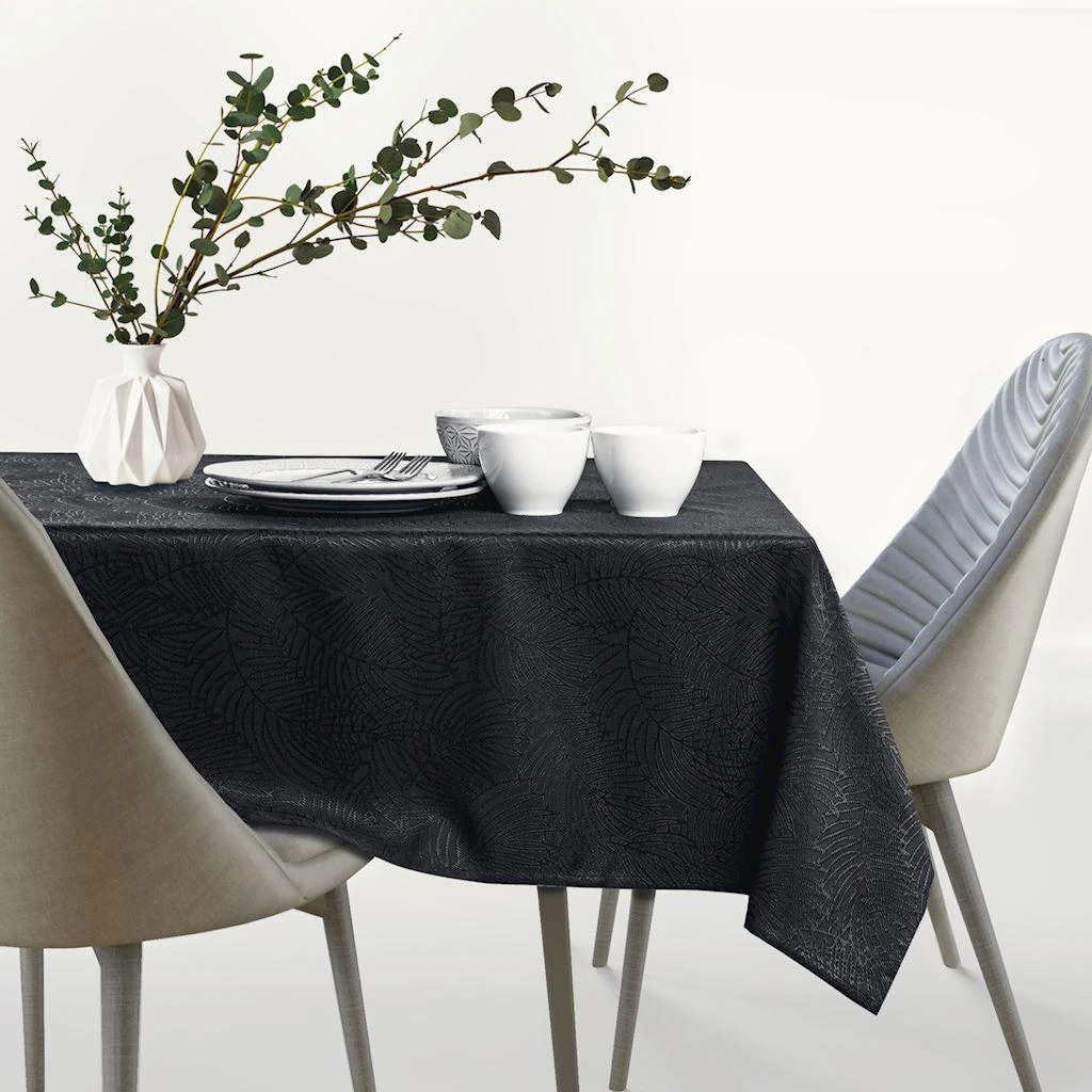 Staltiesė 115x300 + 35x300 juoda AmeliaHome