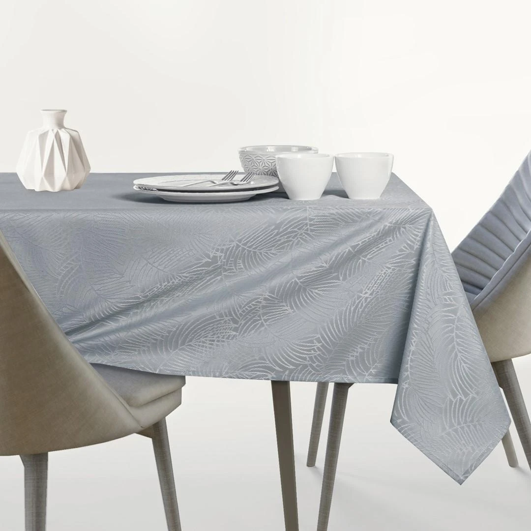 AmeliaHome Staltiesė 150×500 cm šviesiai pilka GAIA