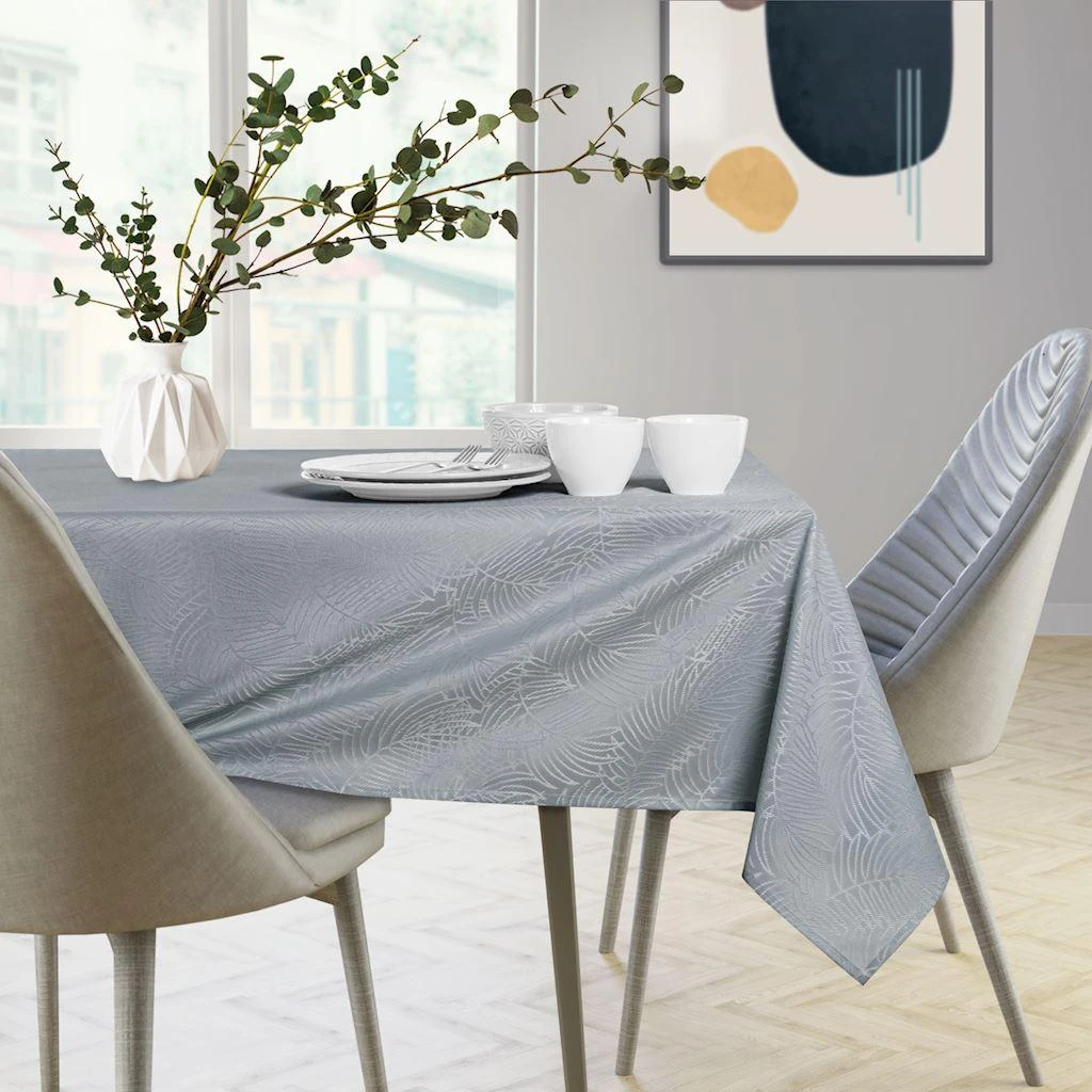 AmeliaHome Staltiesė komplektas 115×200 ir 35×200 šviesiai pilka AH GAIA HMD