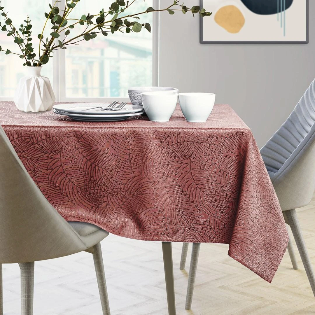 AmeliaHome Staltiesė 120×240 cm rožinės spalvos AH GAIA HMD