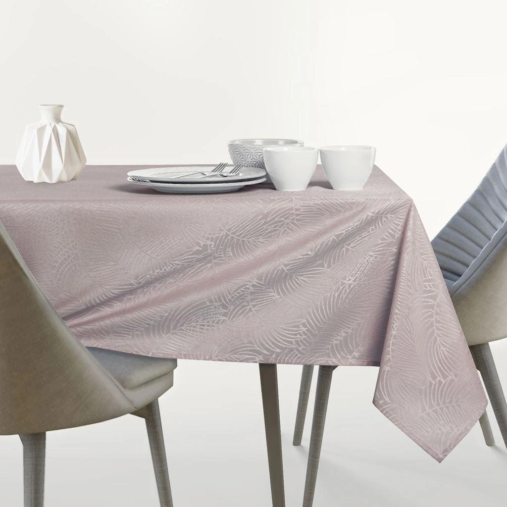 AmeliaHome Staltiesė 115×300 cm + takelis 35×300 cm pastelinė rožinė AH GAIA