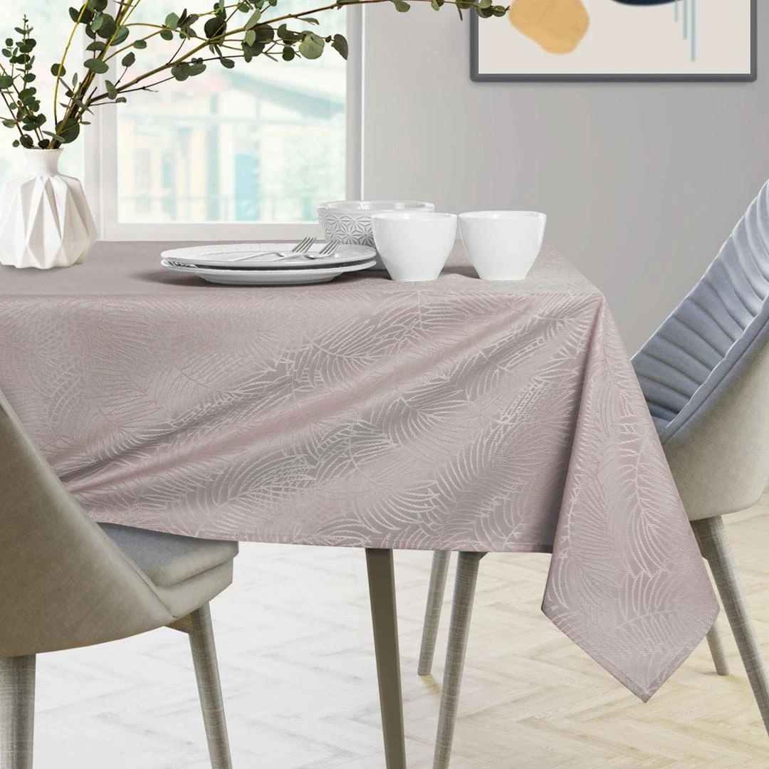 AmeliaHome Staltiesė 140×320 cm šviesiai rožinė GAIA
