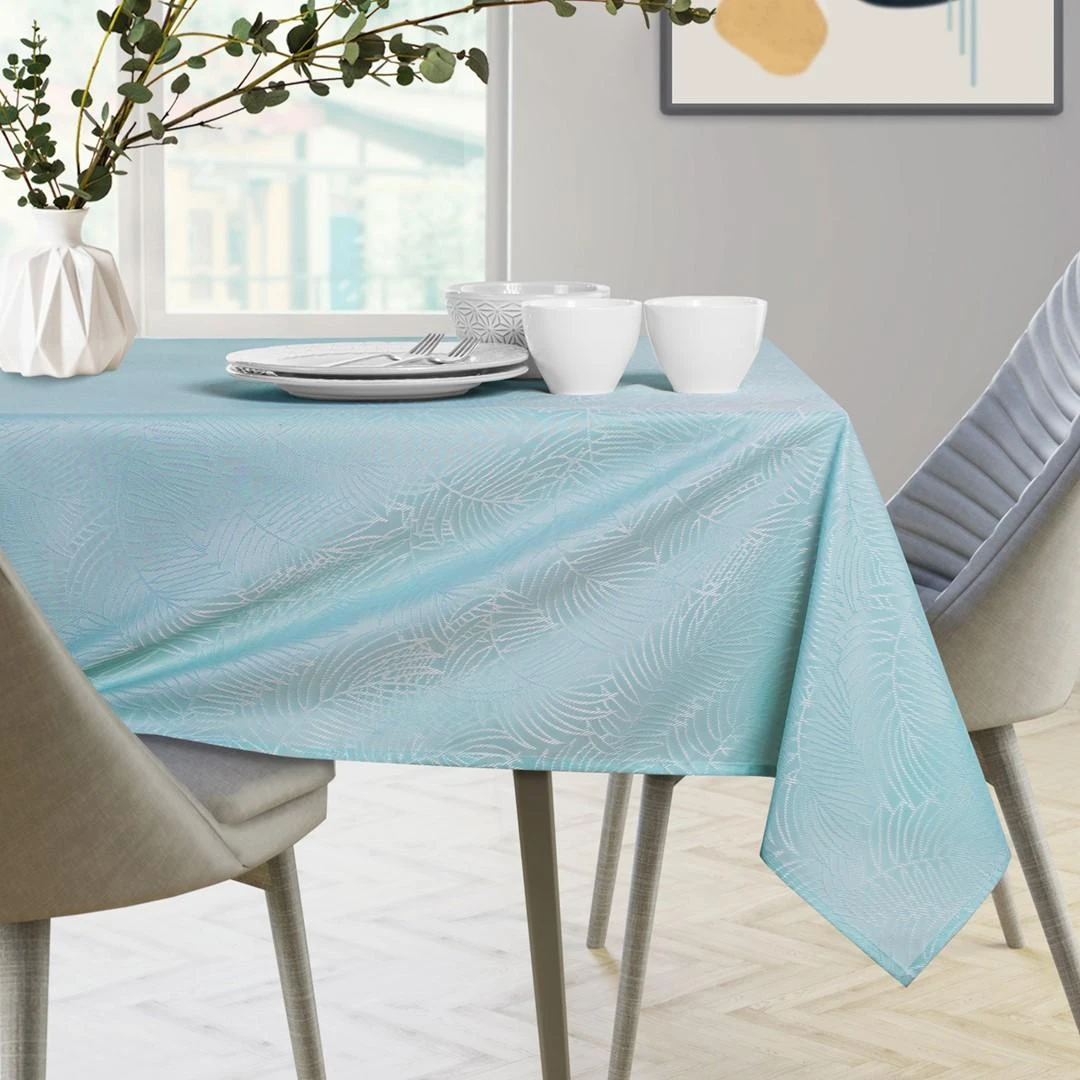 AmeliaHome Staltiesė retro mėlyna 155×300 cm AH GAIA
