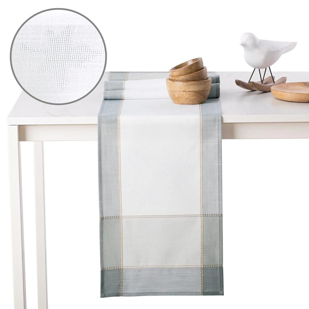 AmeliaHome Staltiesė mėlyna–balta 60x120 AH SEVRAN