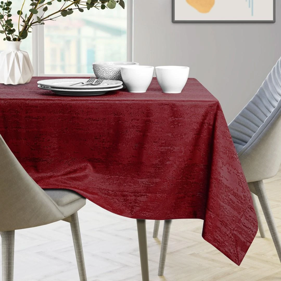 AmeliaHome Staltiesė bordo spalvos 140×220 AH VESTA