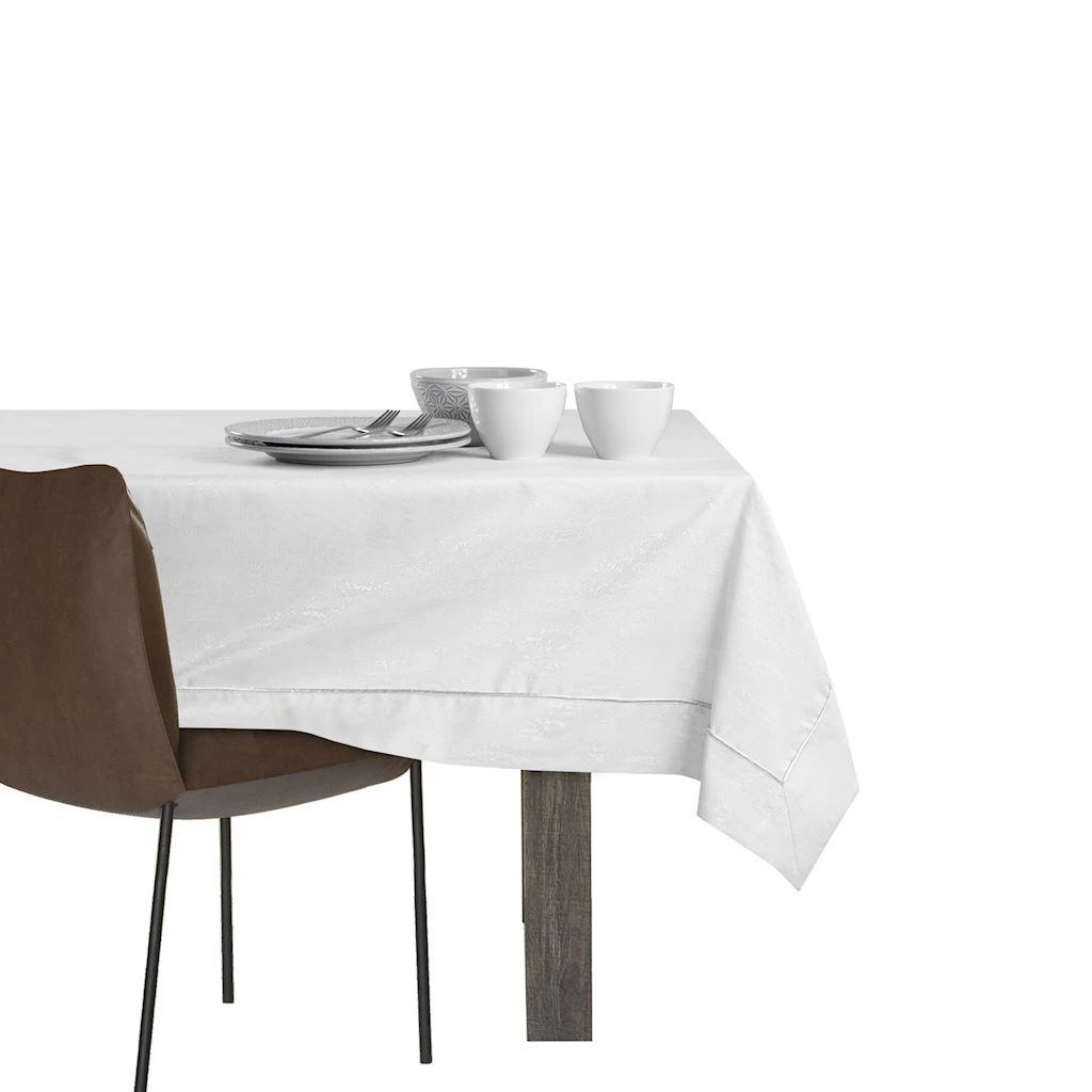 AmeliaHome Staltiesė 140×220 cm balta AH VESTA